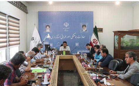برگزاری جلسه هماهنگی عملیات اجرایی پروژه خط پدافندی انتقال آب به یزد