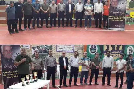 برترین‌های مسابقات فوتسال لیگ دسته دو شرکت توزیع نیروی برق استان بوشهر معرفی شدند