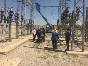 برگزاری مانور اصلاح توالی فاز ایستگاه دیندارلو