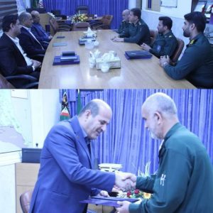 تقدیر فرمانده سپاه امام صادق از شرکت توزیع نیروی برق استان بوشهر