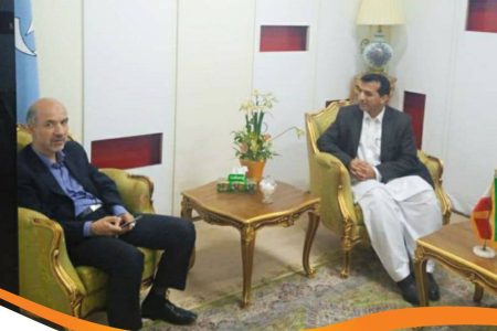 دیدار مدیرعامل شرکت توزیع نیروی برق استان سیستان و بلوچستان با وزیر نیرو