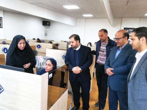 ازدید مشاورمدیرعامل شرکت مهندسی از مرکز crm آبفا خراسان رضوی