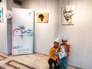 برپایی نمایشگاه نقاشی "بحران آب "در نیشابور