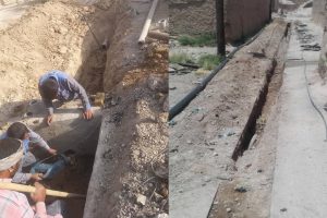توسعه ۲ کیلومتری شبکه آبرسانی شهری و روستایی مروست