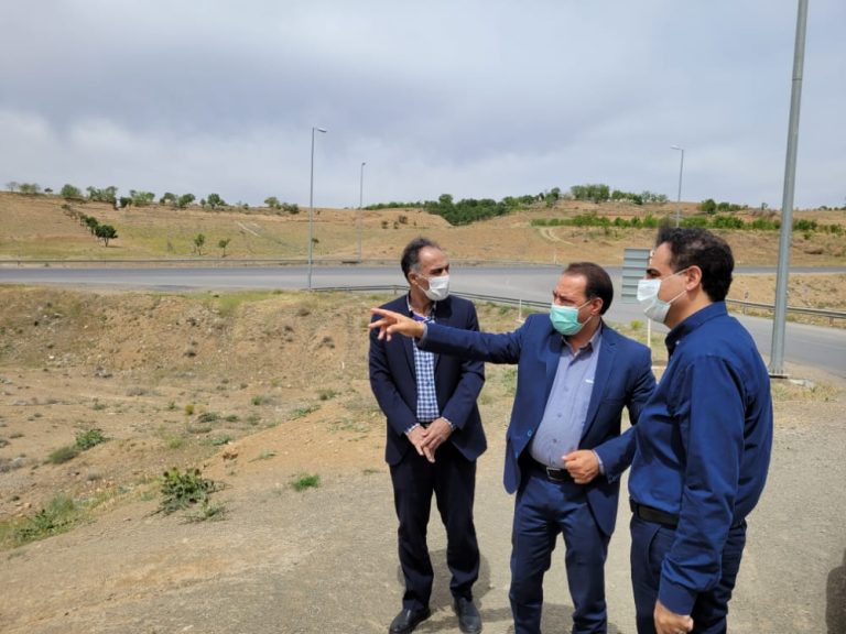 بازدید مدیر عامل شرکت توزیع برق چهارمحال وبختیاری از طرح پیشنهادی خط دومداره سه راهی شوراب صغیر در سامان