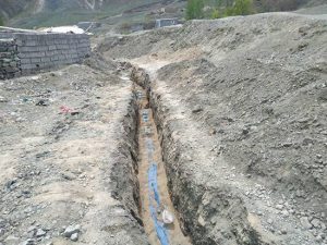 آغاز عملیات پروژه تامین آب روستای حاجتکده