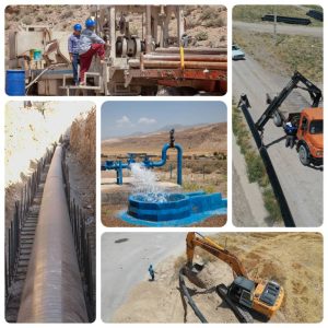 طرح آبرسانی به بیش از 231000 نفر در 4 شهر و 45 روستای فارس 