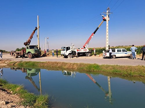 آماده سازي شبكه برق خوزستان با اجراي 558 طرح براي تابستان سال آينده