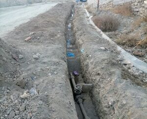 کاهش هدر رفت آب توسط آب و فاضلاب خوی