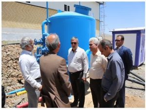 بازدید معاون مهندسی و توسعه شرکت مهندسی آب و فاضلاب کشور از چندین طرح آبرسانی و تصفیه‌خانه آب و فاضلاب در استان مرکزی