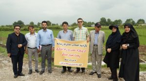 خبرنگاران از نزدیک به پروژه نصب و استقرار پست سیار سنگر شاهد بودند