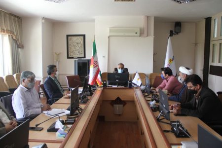 جلسه ستاد گذر از پیک بار ۱۴۰۱ توزیع برق شمال استان کرمان برگزار شد
