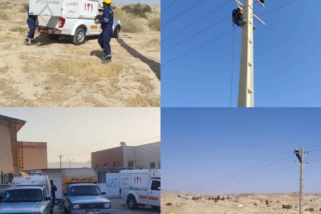 مانور جهادی مقاوم سازی خطوط برق بوشکان ومناطق کوهستانی دشتستان برگزار شد