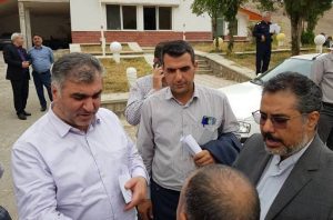 بازدید مدیرعامل شرکت مهندسی آبفای‌ کشوراز خط انتقال آب شهر قوچان
