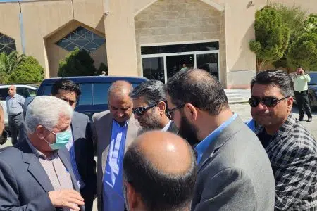 رئیس حوضه آبریز فلات مرکزی و حوضه‌های شرقی شرکت مدیریت منابع آب ایران وارد فرودگاه زابل شد