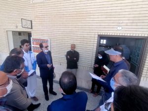 پایش وضعیت آب شمال و مرکز سیستان و بلوچستان در سفر مدیرکل دفتر بهداشت آبفای کشور