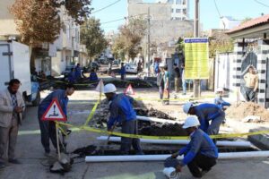 حفاظت از محیط زیست با اجرای خط انتقال و شبکه فاضلاب 