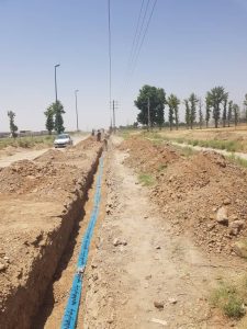 توسعه زیرساخت‌های آبی و بهبود شبکه توزیع آب در شهرستان نظرآباد