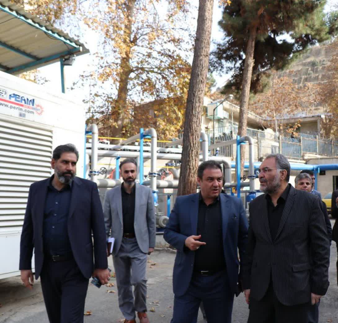 بازدید مدیرکل حراست آبفای کشور از نوآوری‌های تصفیه‌خانه آب کرج