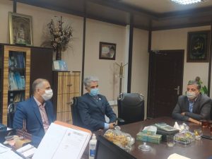 دیدار مدیرعامل شرکت توزیع نیروی برق شمال استان با مدیرکل امور مالیاتی استان کرمان