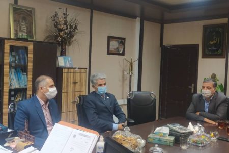 دیدار مدیرعامل شرکت توزیع نیروی برق شمال استان با مدیرکل امور مالیاتی استان کرمان