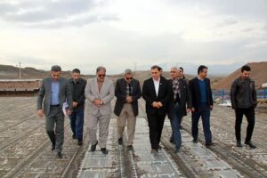 بازدید فرماندار خوی از پروژه های در دست شرکت آب و فاضلاب