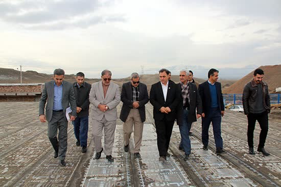 بازدید فرماندار خوی از پروژه های در دست شرکت آب و فاضلاب