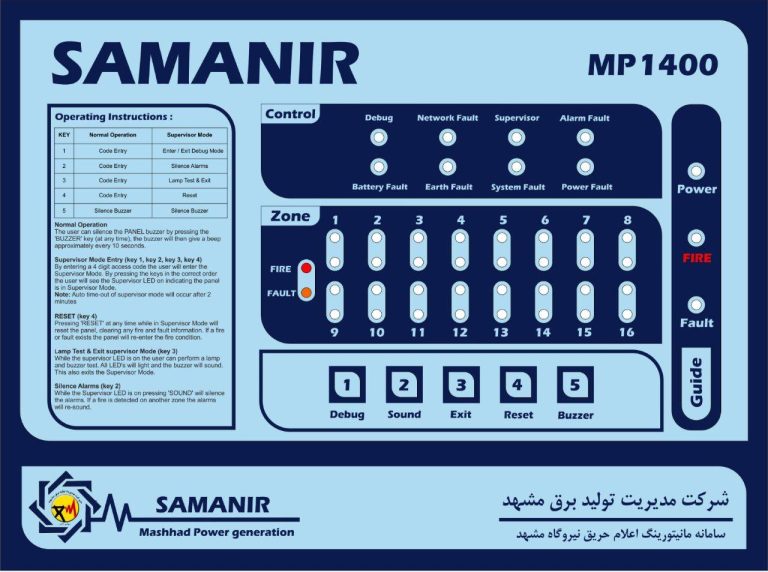 ساخت سامانه اعلام حریق سمانیر به دست متخصصان نیروگاه مشهد