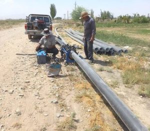 پروژه های رفع تنش آب در۱۳ روستای محروم شهرستان تربت جام اجرایی شد