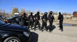مانور دفاع از مقر شرکت آب و فاضلاب استان همدان برگزار شد