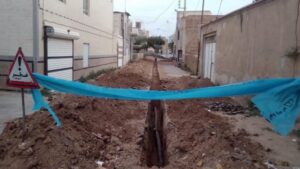 شبکه آبرسانی میبد اصلاح شد