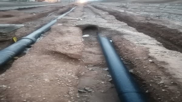 خسارت سیل به تاسیسات آب و فاضلاب شهر تفت