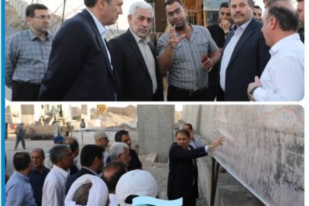 معاون آبفای وزیر نیرو از پروژه‌های خط دوم آبرسانی و رینک جنوبی تبریز بازدید کرد
