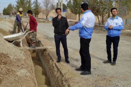 اصلاح و بازسازی شبکه های فرسوده آب شرب روستاهای بخش مرکزی شهرستان مروست