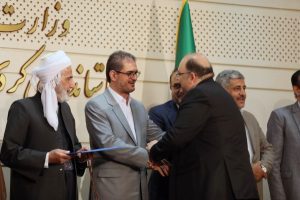 استاندار کردستان از مدیر عامل شرکت آب منطقه‌ای استان، تقدیر کرد