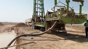 حفاری یک حلقه چاه در تیرجرد ابرکوه