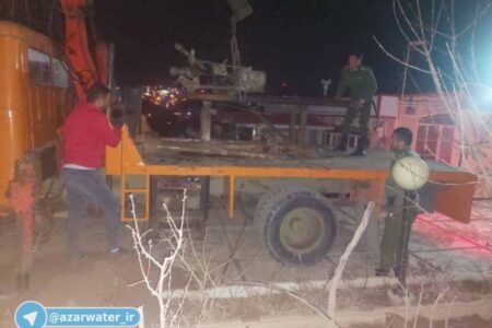 یک دستگاه حفاری غیرمجاز در روستای یام شهرستان مرند توقیف شد.