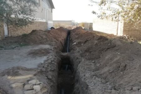 توسعه ۵ کیلومتری شبکه آبرسانی همت آباد زارچ