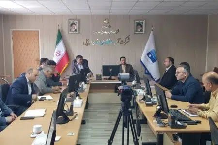 جلسه قرارگاه مدیریت بحران آب شرب استان اردبیل برگزار شد