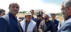 بازدید معاون سیاسی امنیتی استاندار از سد غدیر باباحیدر