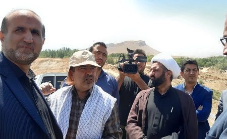 بازدید معاون سیاسی امنیتی استاندار از سد غدیر باباحیدر
