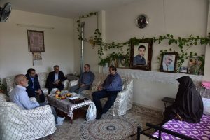 دیدار با خانواده شهدا و جانبازان به مناسبت هفته دولت