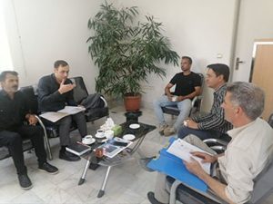 دیدار و نشست مدیر امور منابع آب شهرستان شاهرود با جمعی از بهره‌برداران