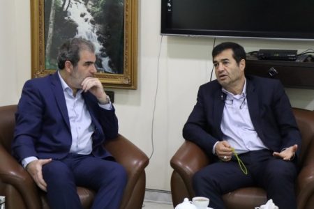 نماینده مردم بندرانزلی در مجلس شورای اسلامی با مدیرعامل آب منطقه‌ای گیلان دیدار کرد