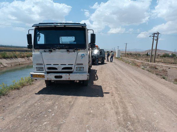 ممنوعیت برداشت آب از شبکه آبیاری دشت قزوین توسط تانکرهای سیار