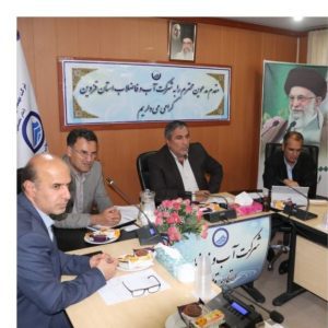 بازدید معاون مهندسی و توسعه شرکت مهندسی آب و فاضلاب کشور از پروژه های تامین آب آشامیدنی استان قزوین