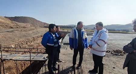 بازدید مدیرعامل شرکت آب و فاضلاب آذربایجان غربی از پروژه های در حال اجرای شرکت خوی