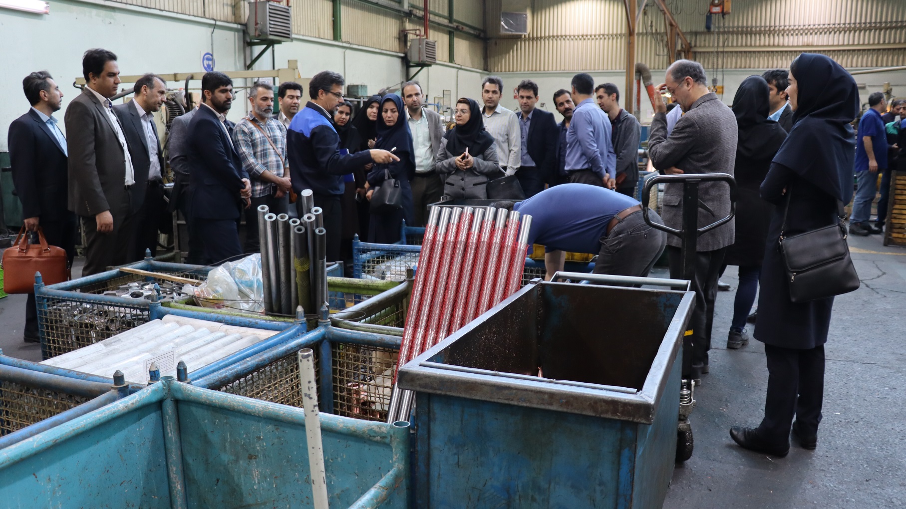 بازدید همكاران فنی و دوره آموزشی كلیدهای قدرت در شركت پارس سوئیچ