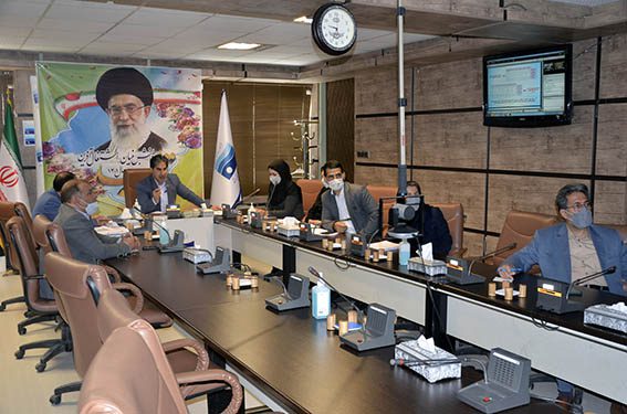 برگزاری جلسه ویدئو کنفرانس با مدیرکل منابع انسانی وپشتیبانی شرکت مدیریت منابع آب ایران