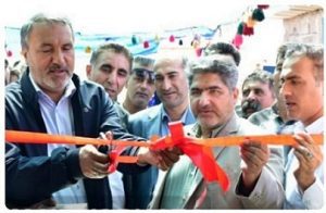 برق رسانی به خانه نهر بخش کردیان شهرستان جهرم